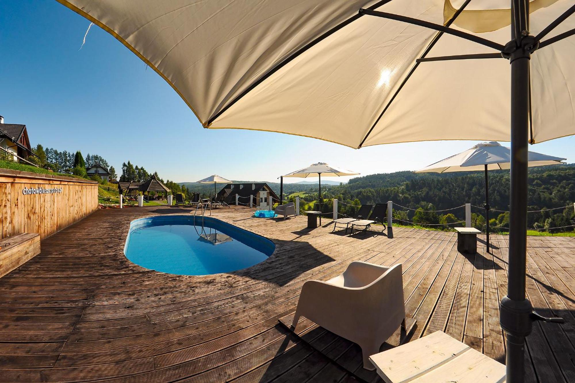 Chata W Bieszczadzie Apartamenty I Domki Z Sauna Bieszczady Polańczyk Exteriör bild