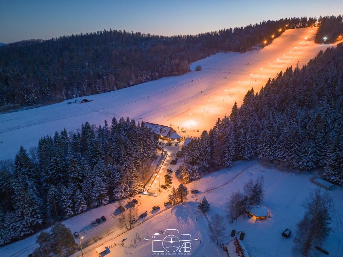 Chata W Bieszczadzie Apartamenty I Domki Z Sauna Bieszczady Polańczyk Exteriör bild