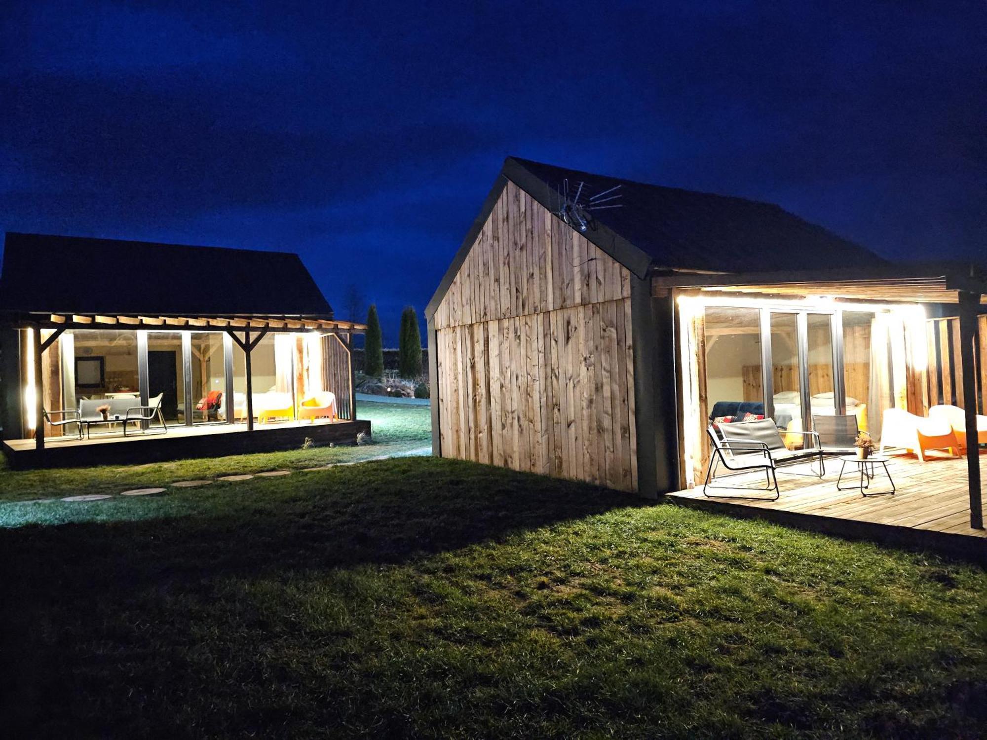 Chata W Bieszczadzie Apartamenty I Domki Z Sauna Bieszczady Polańczyk Exteriör bild