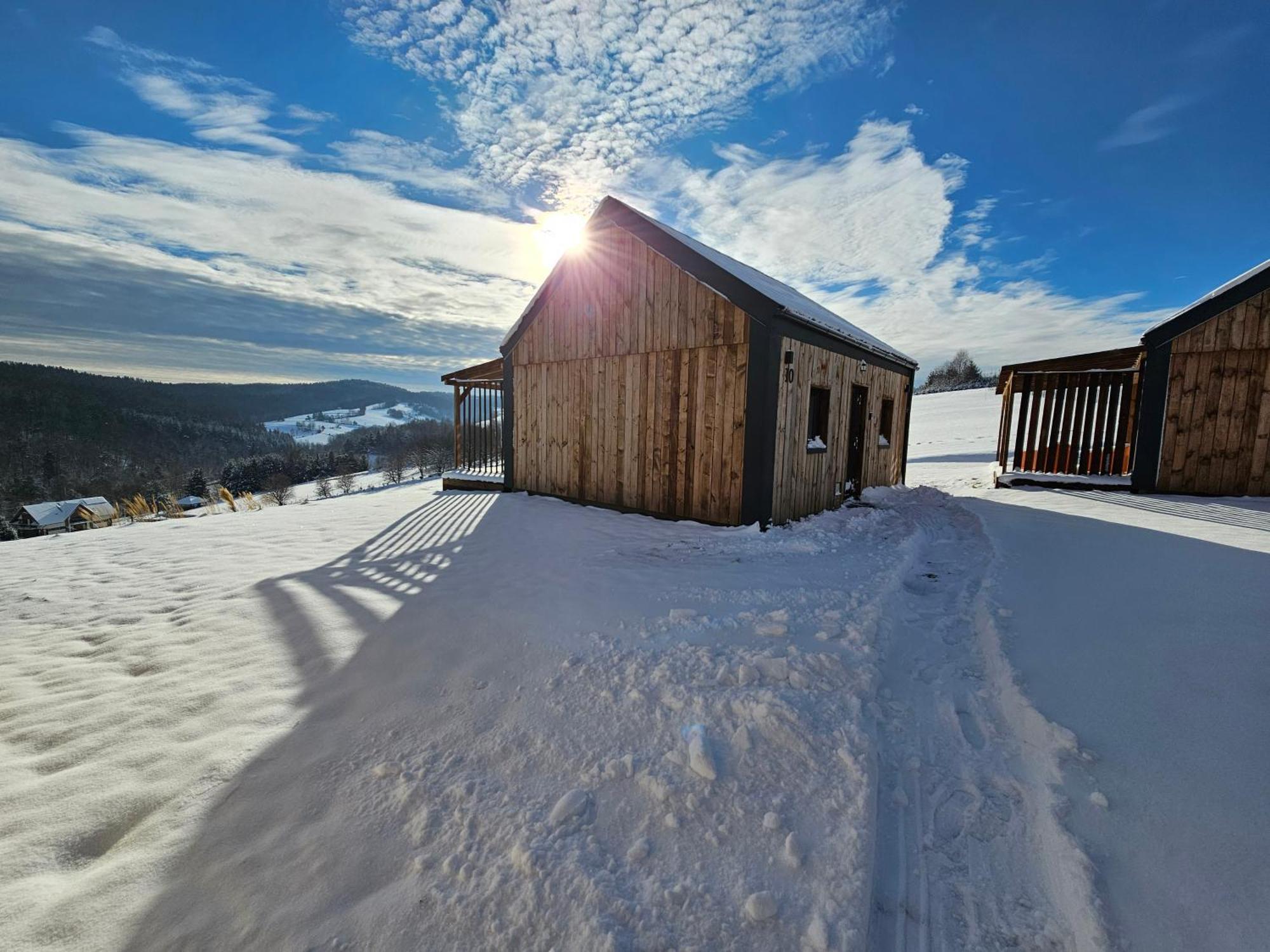 Chata W Bieszczadzie Apartamenty I Domki Z Sauna Bieszczady Polańczyk Exteriör bild
